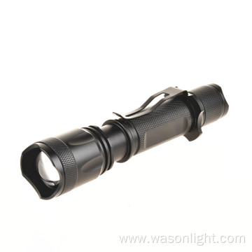 Factory supply high quality T6 10W powerful waterproof zoomable aluminum USB rechargeable tactical led flashlight